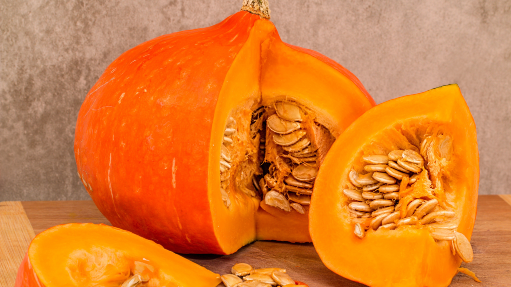 calabaza, alimentos de temporada en otoño