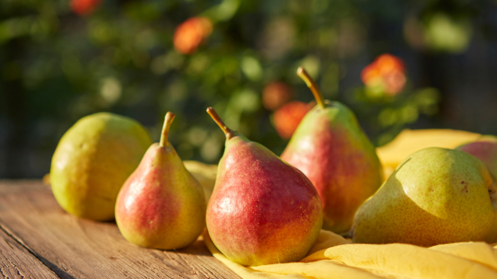 pera, alimentos de temporada en otoño
