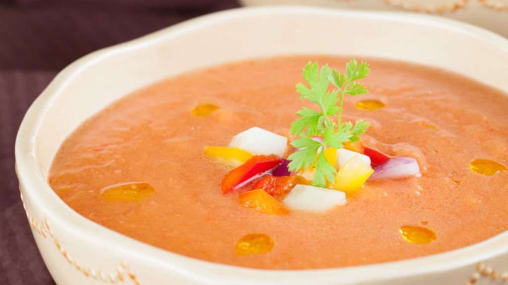 Gazpacho casero para llevar a la playa