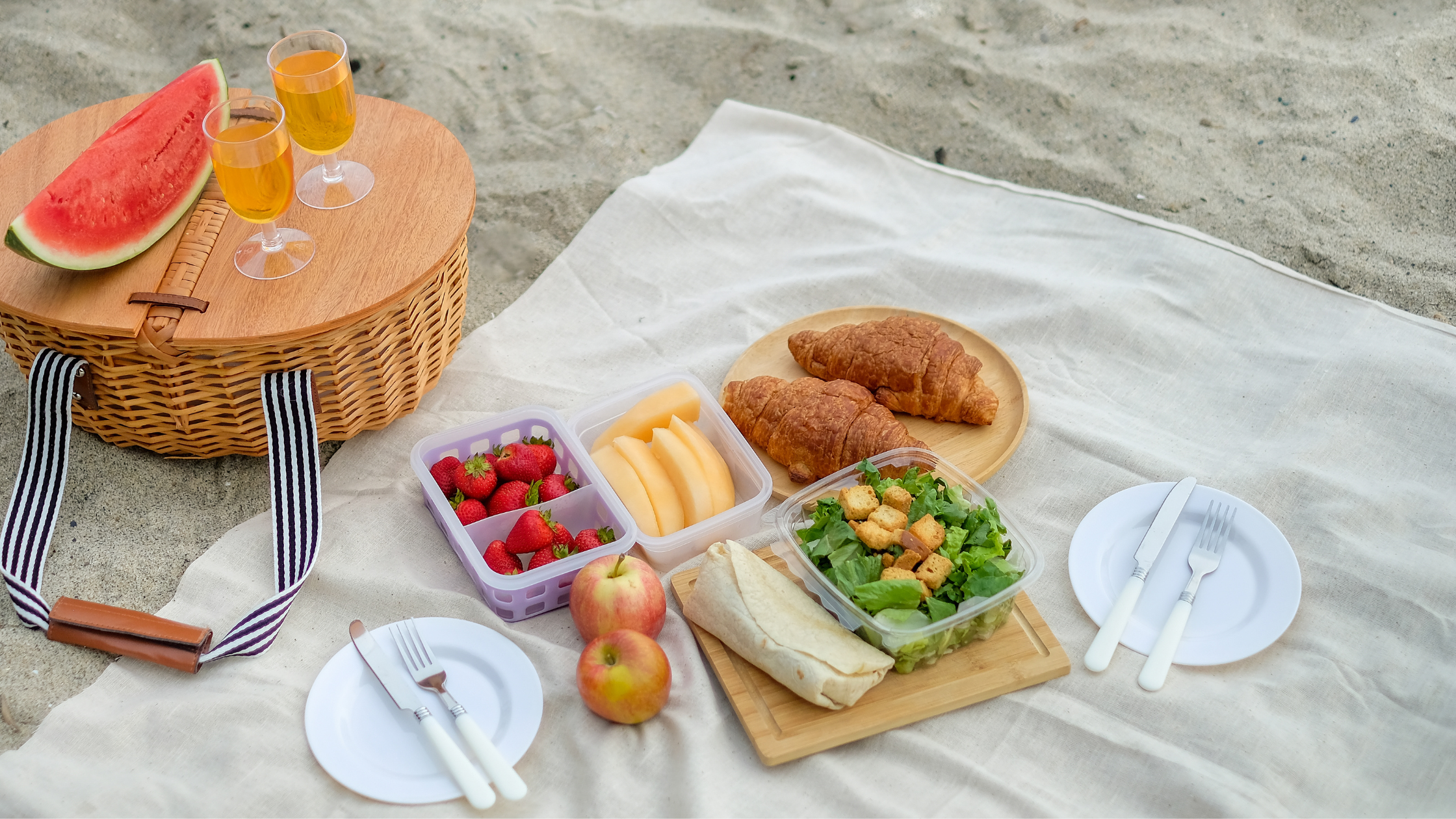Recetas saludables para llevar a la playa